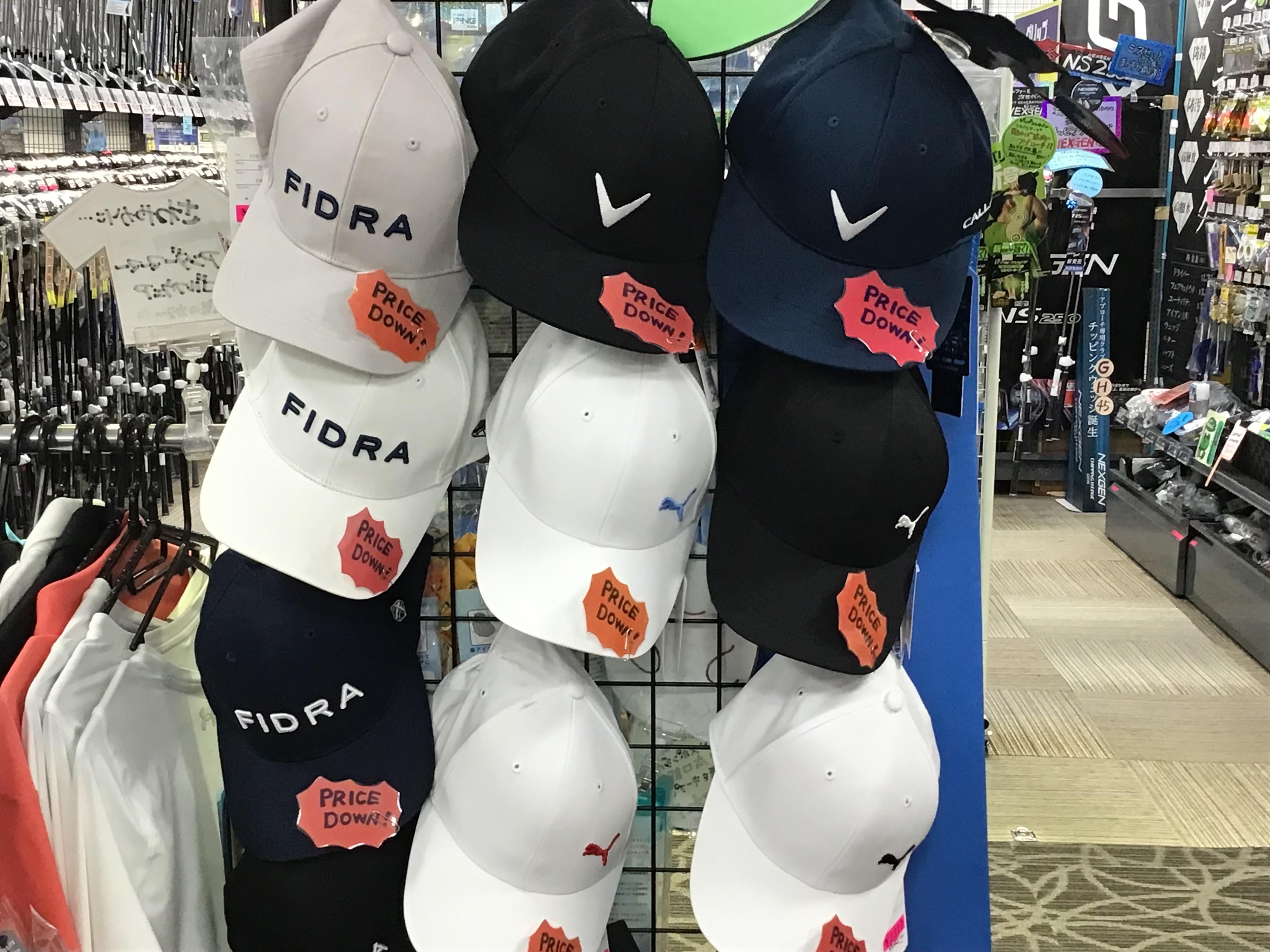 キャップ20%オフ！！