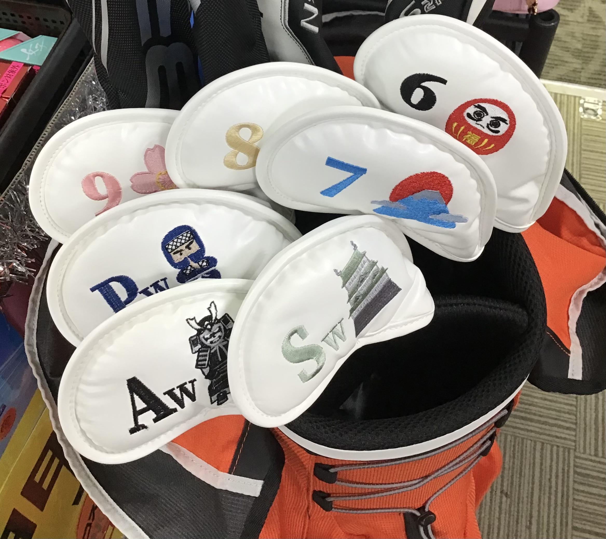 和風柄のアイアンカバー販売中！！