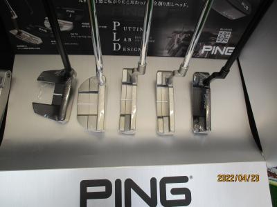 PING PLD パター発売中☆