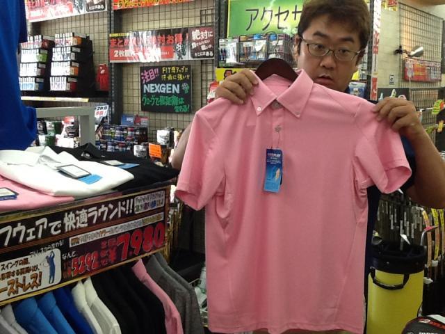 ☆暑い日にはポロシャツ☆