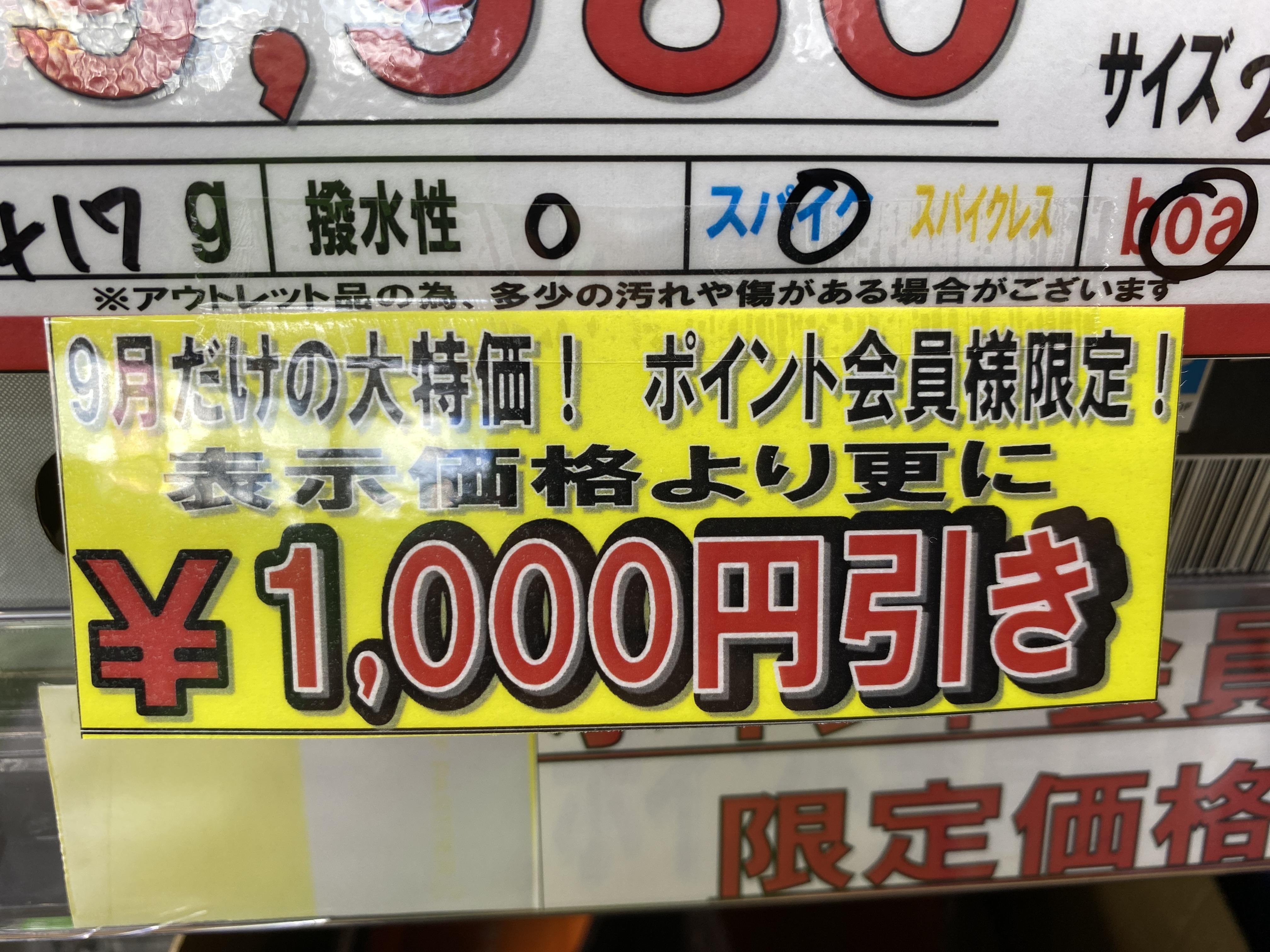 9月も残りわずかなので再掲載！