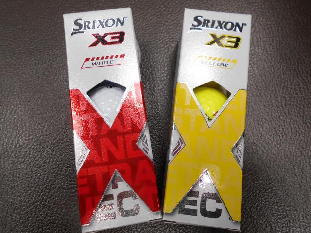 SRIXON X3 入荷してます！！