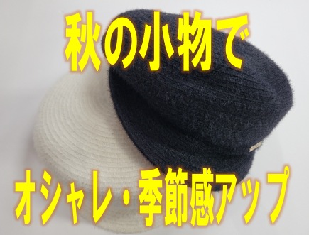 秋の小物フェア