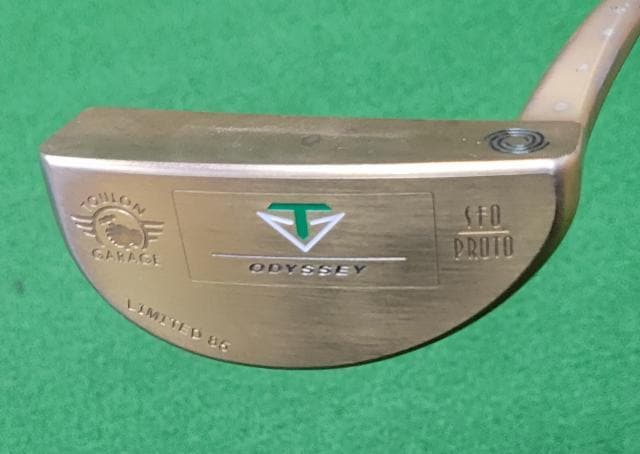 【激レア中古パター3連発!!】ODYSSEY 「TOULON SFO PROTOゴールド(CE限定)」34インチ入荷しました!