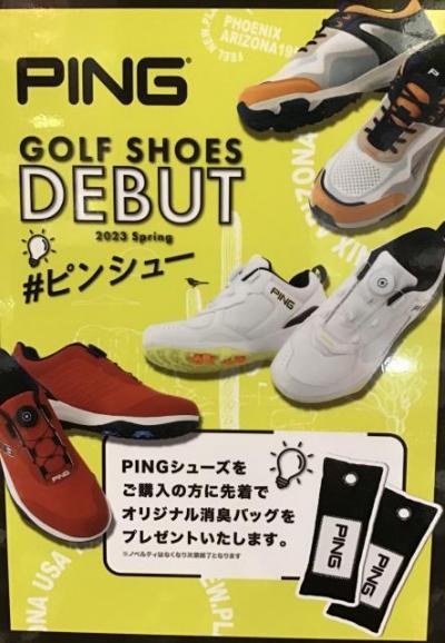 新作シューズ入荷のお知らせ！