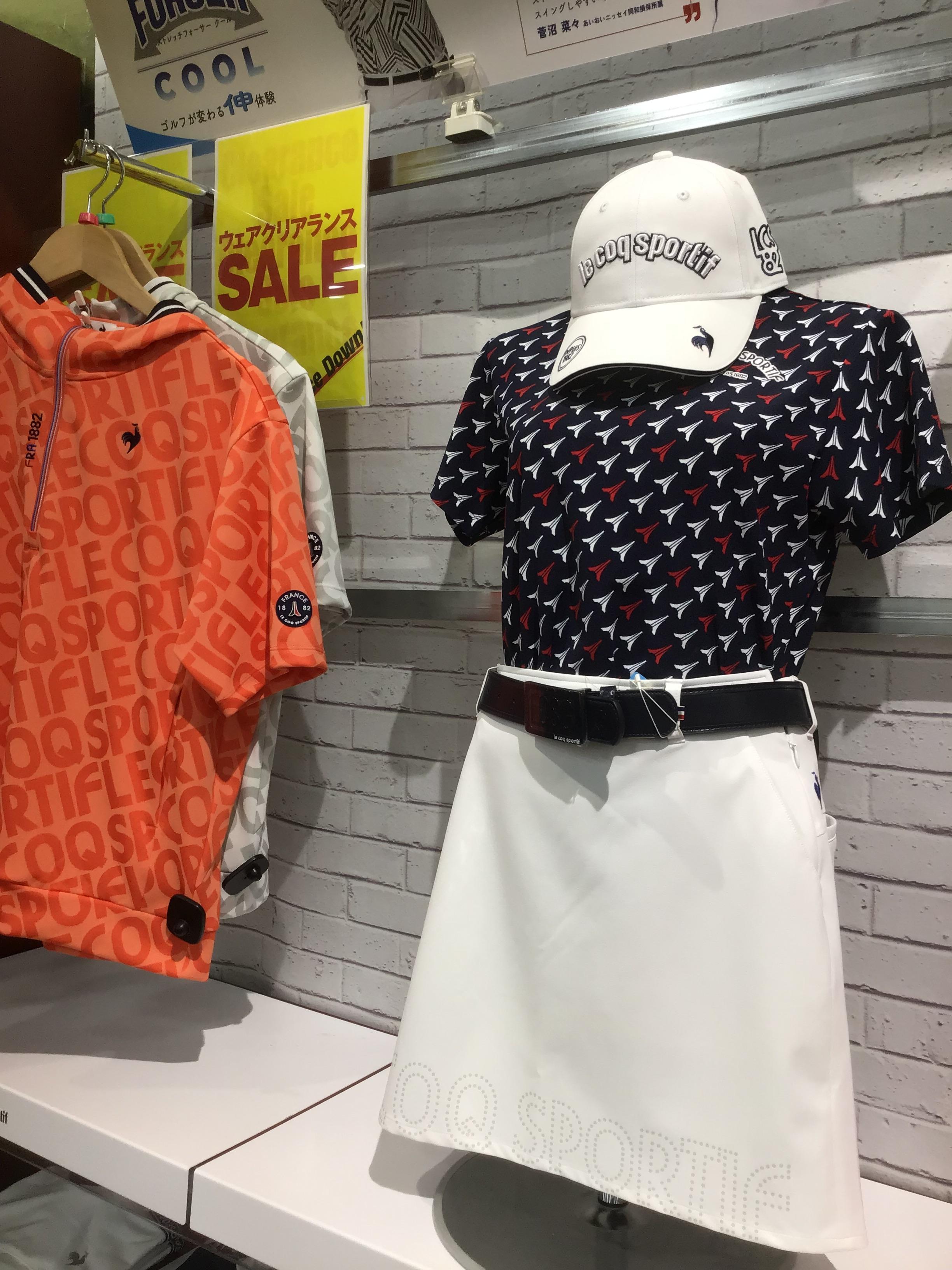 夏ウェアsaleのお知らせです！