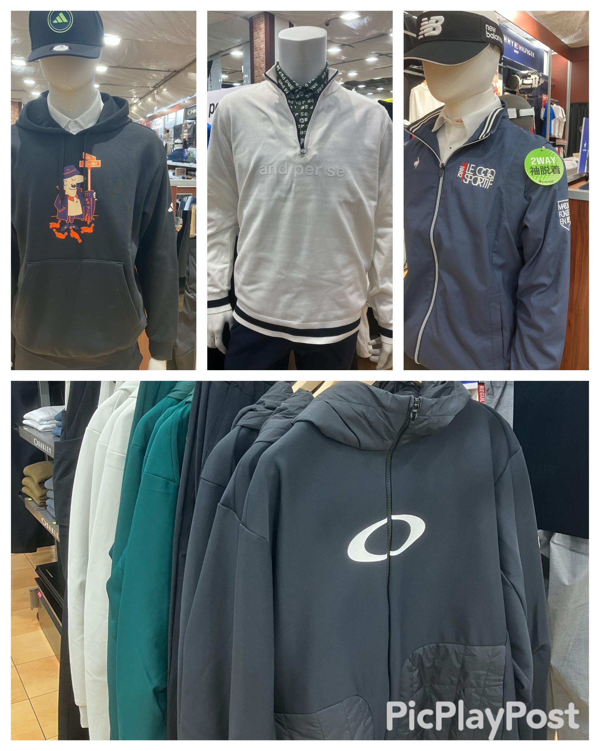 秋冬ウエア多数入荷☆