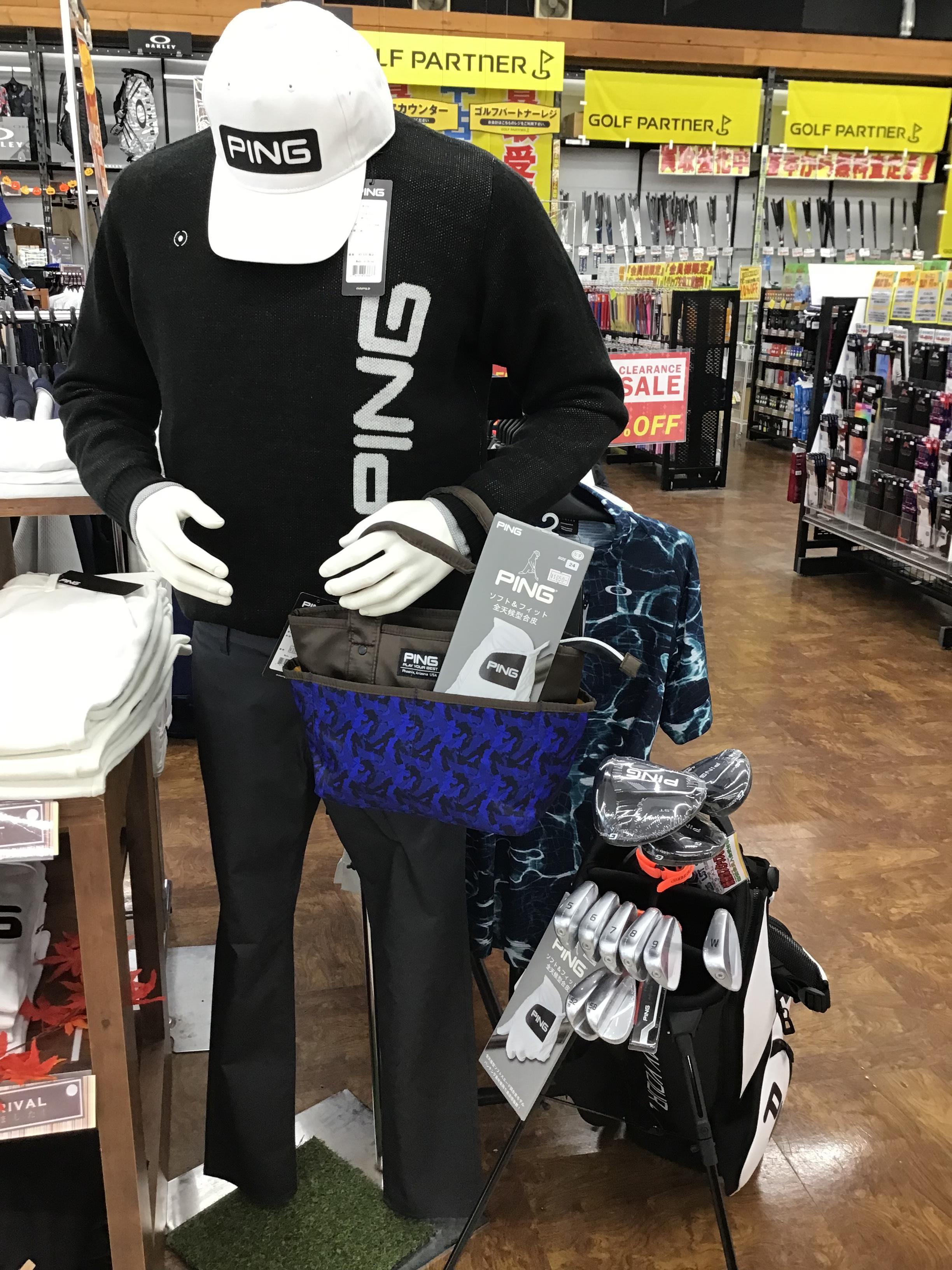 PINGのトータルコーディネートでゴルフへGO!