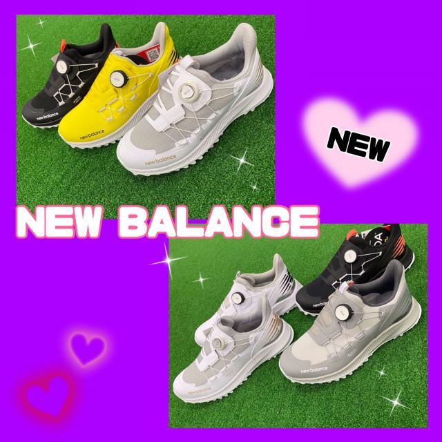 NEW BALANCEから新作ゴルフシューズ