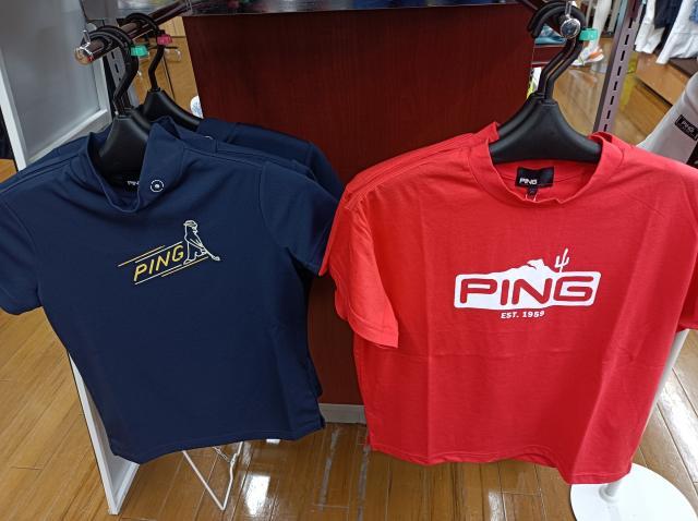 ＰＩＮＧウェア入荷(^^♪