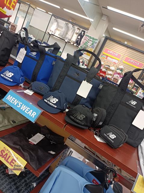 NewBalanceかわいい小物登場('ω')ノ