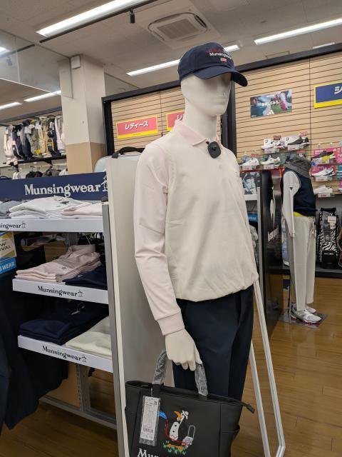 マンシング新作ゴルフウェア入荷しました('ω')ノ