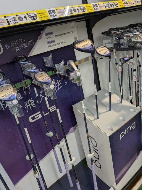 PING 　レディース　クラブ　GLE4新登場！