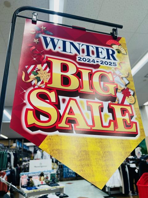 冬のBIG SALE☆開催中！！！｜北見店｜ゴルフのことなら東京