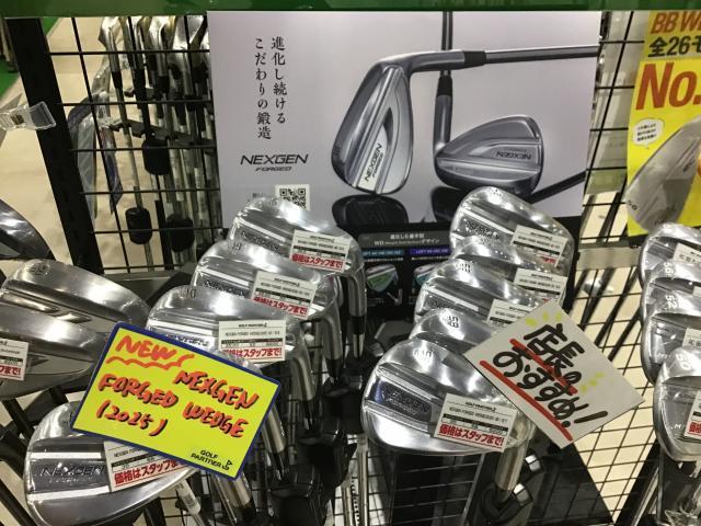 ☆NEXGEN FORGED WEDGE 本日発売☆