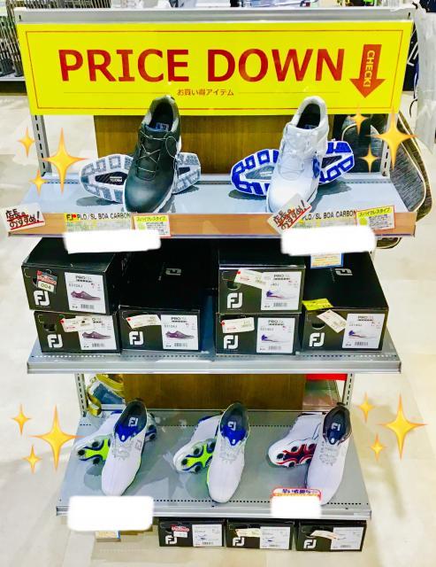 ☆*。フットジョイ。*☆シューズ↓↓PRICE DOWN↓↓コーナーできました!!