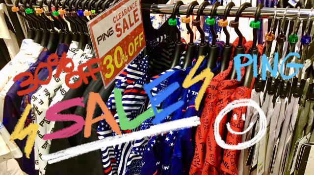 ★☆PINGウェア30％ＯＦＦ☆★