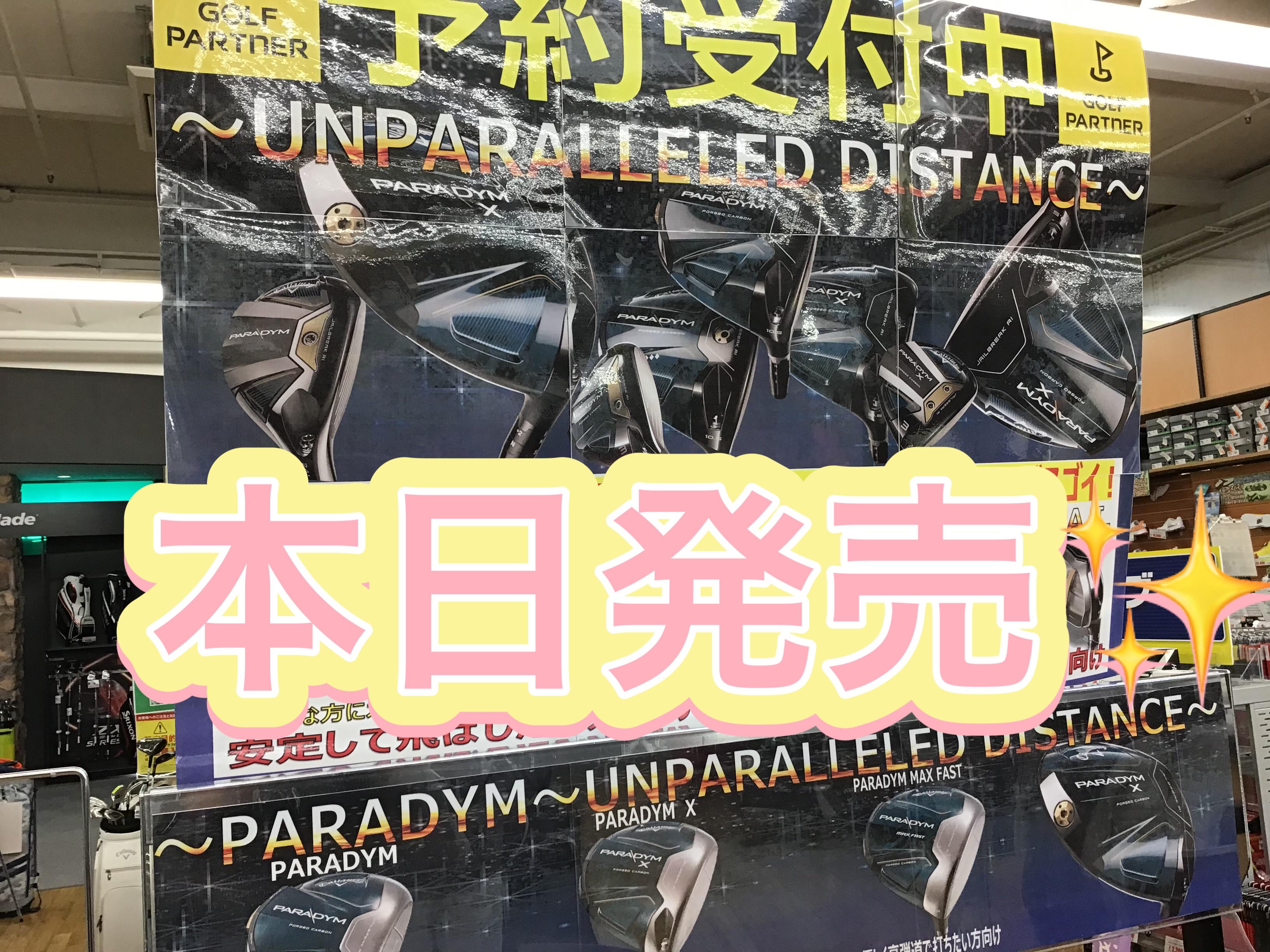 【パラダイム発売★】