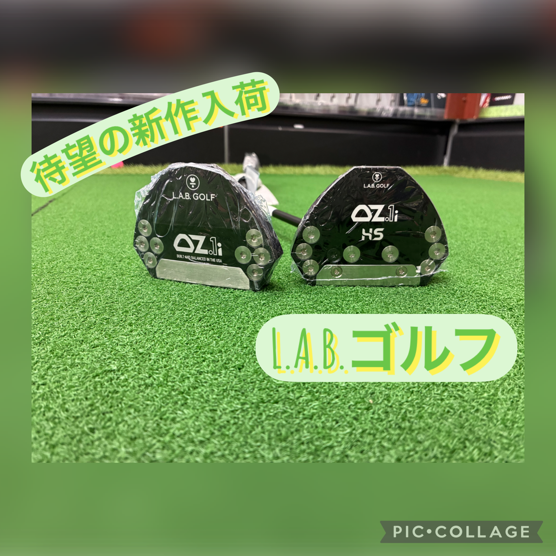 「新入荷」安定感抜群！L.A.B.GOLFパター入荷しました