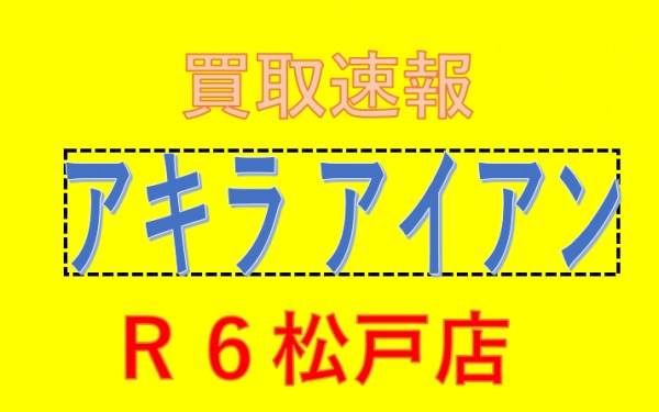 アキラプロダクツ　アイアン