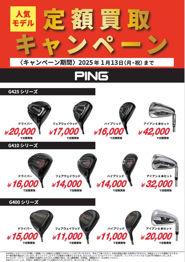 定額買取キャンペーン中
