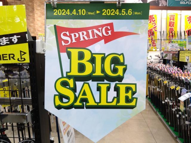 SPRING BIG SALE　開催中！！