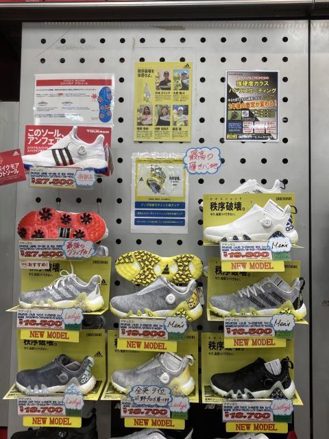 アディダスシューズ入荷！！