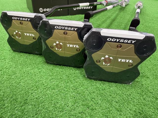 【本日発売 オデッセイTRTLパター】