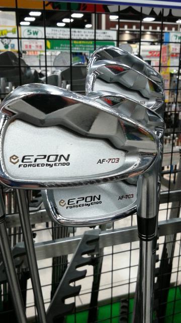【入荷案内】EPON AF-703 アイアン