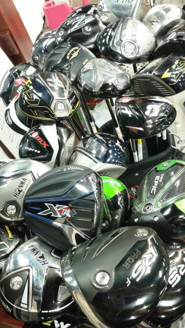 沢山のドライバーが店頭に！