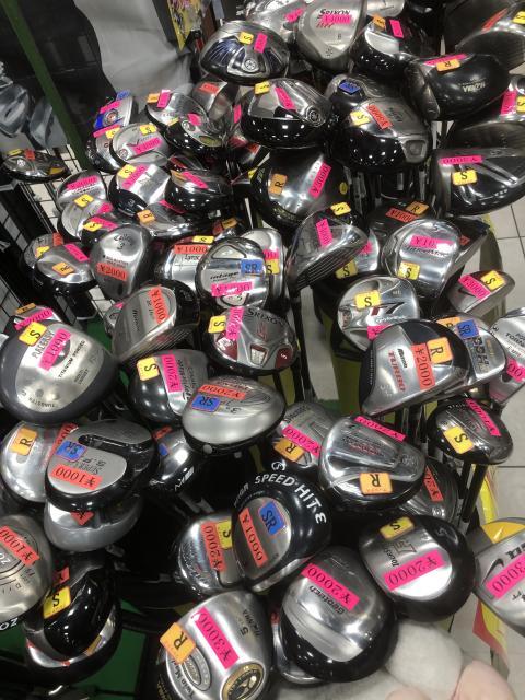 お求めやすいお値段のクラブも揃えております！