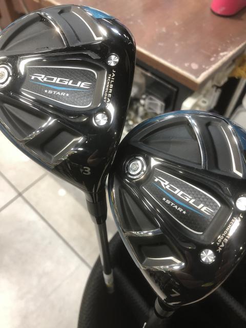 【買取速報】ROGUE STAR 3W･7W／FUBUKI for CW 40(SR)【美品】