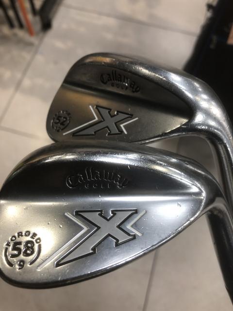【買取速報】X FORGED ミルキークロム 52-12、58MD-09
