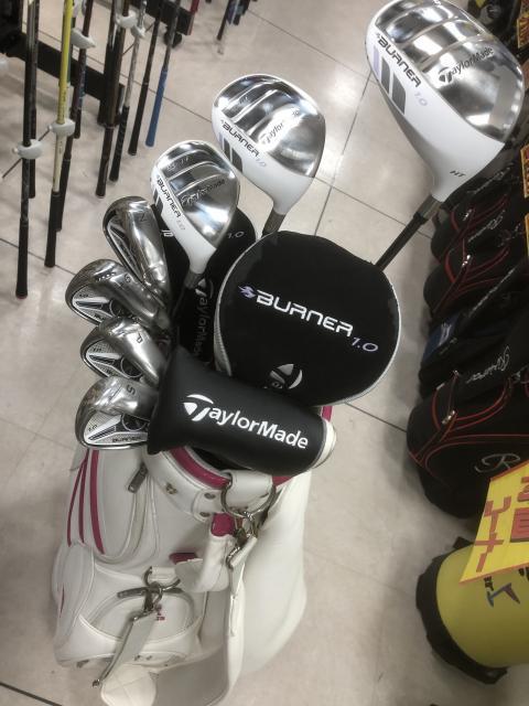 【買取情報】BURNER 1.0（8本セット・キャディバッグ付・レディース）