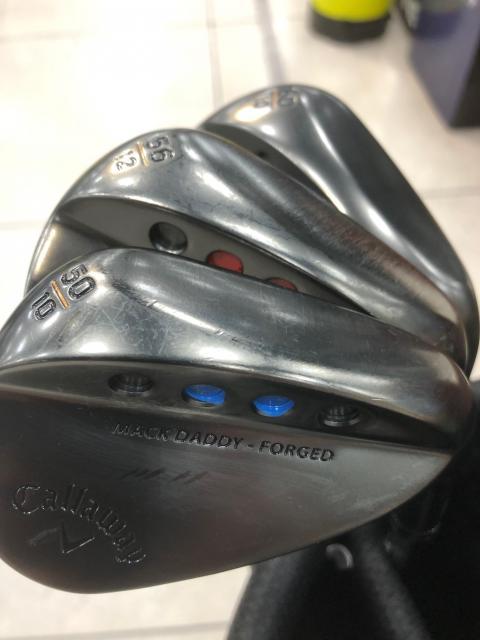 【買取情報】MACK DADDY FORGED(2019)ﾂｱｰｸﾞﾚｰ50°/10°・56°/12°・60°/10°
