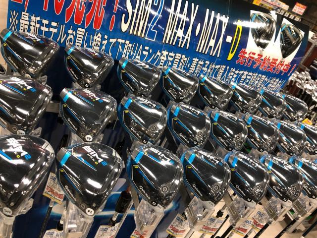 【新品】SIM2 MAX･MAX-Dのドライバー、ウッドが入荷しました！