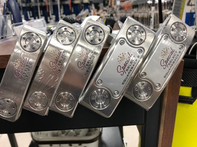 【新品入荷情報】SCOTTY CAMERON Special select シリーズ【キャメロンパター】