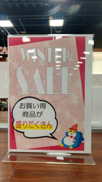 WINTER　SALEスタート！！