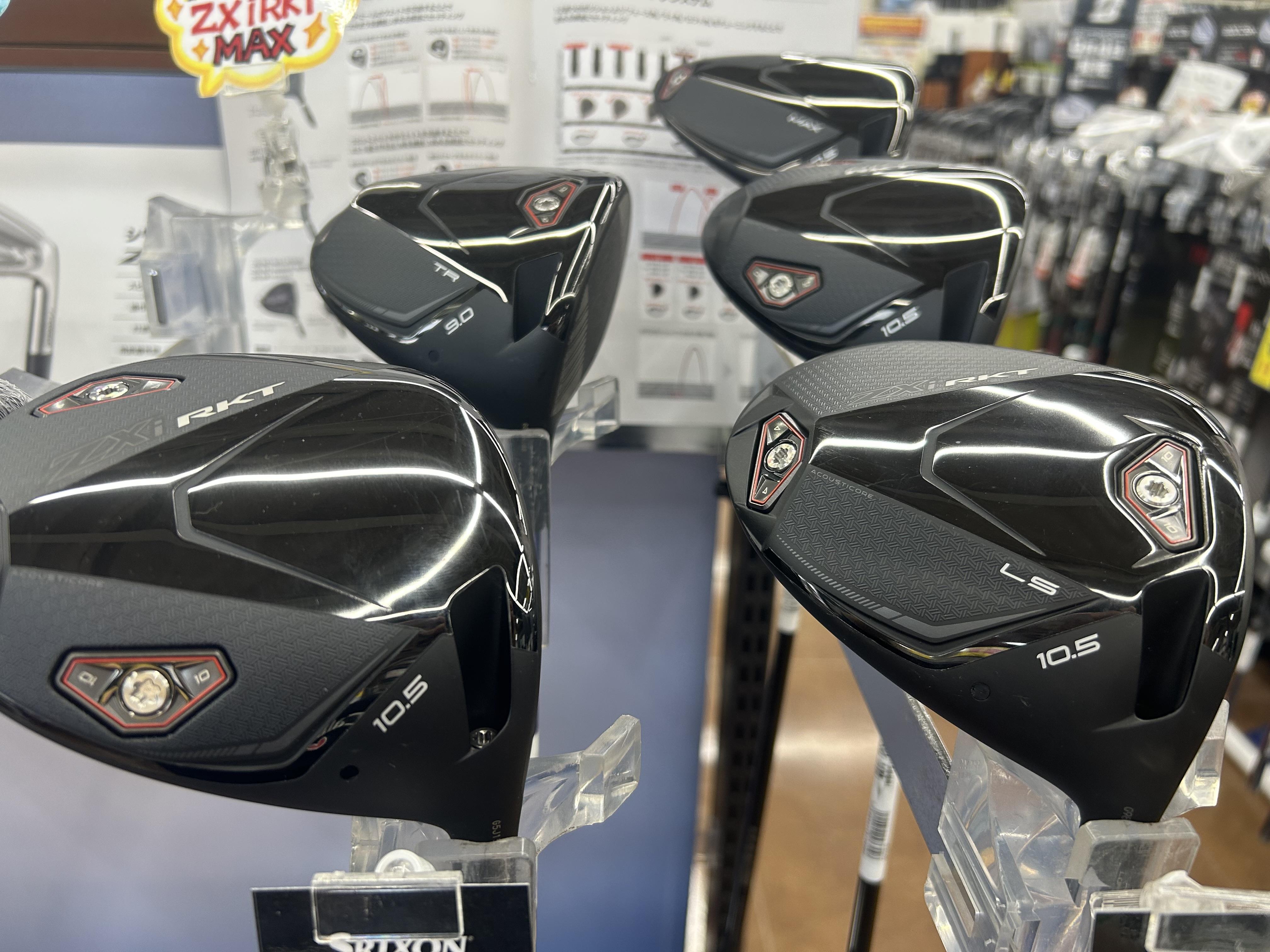 SRIXON 【ZX i RKT】【ZX i アイアン】好評発売中です！！