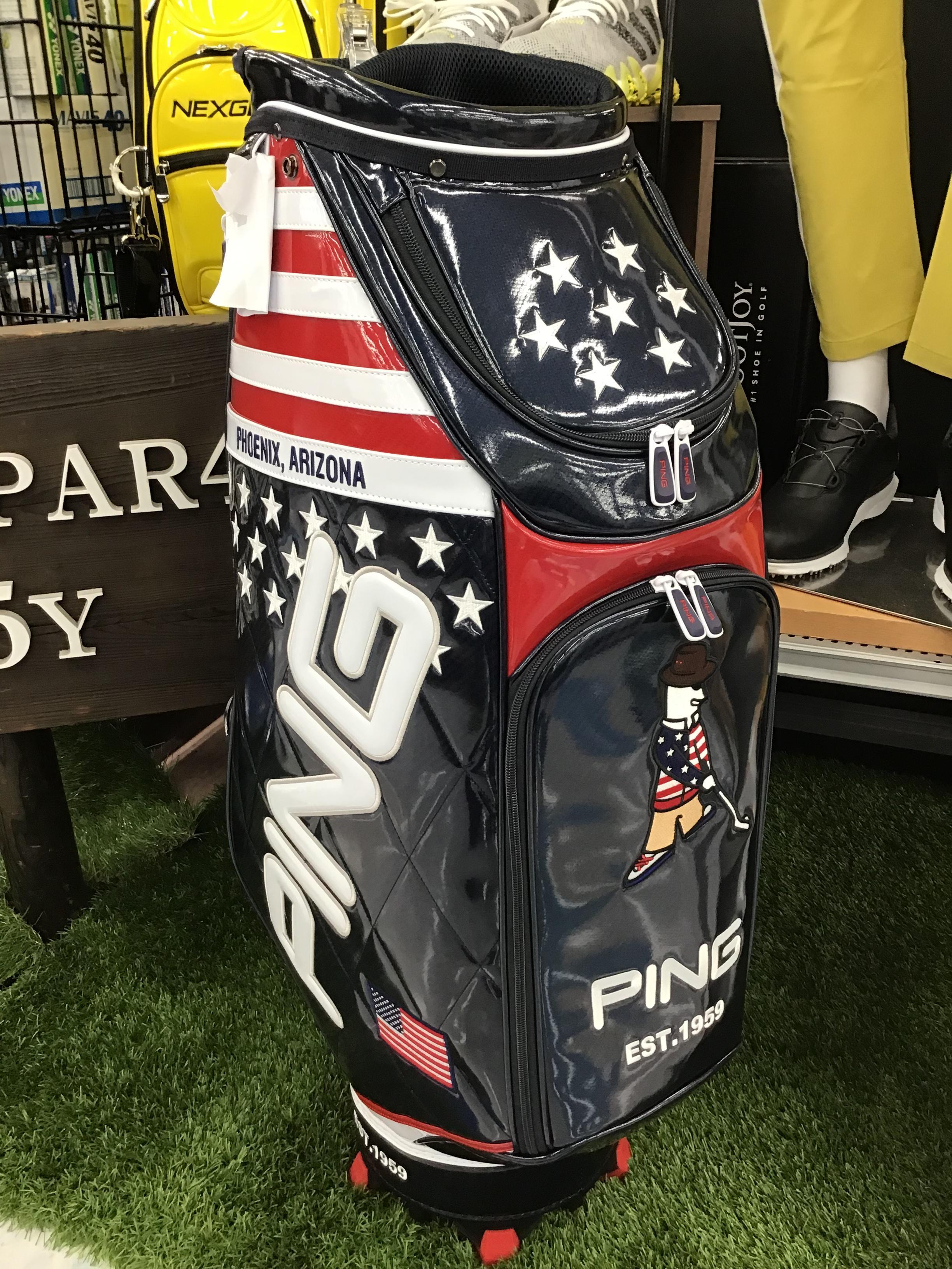 ⭐️PING  限定モデルキャディーバック入荷⭐️