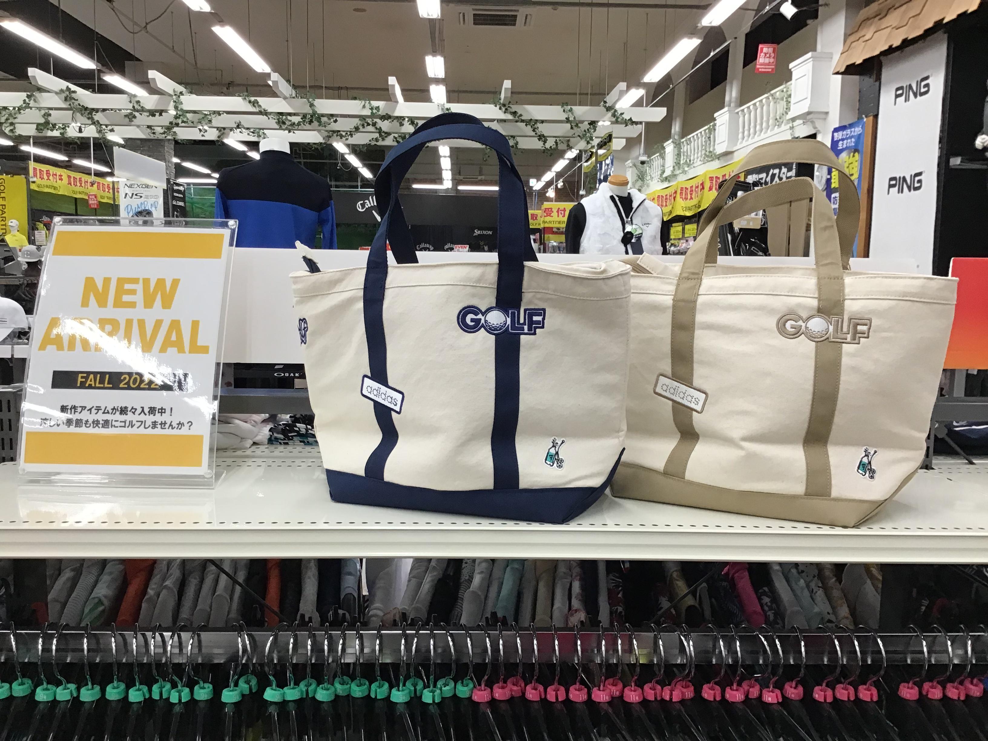 ゴルフトートバッグ入荷してます