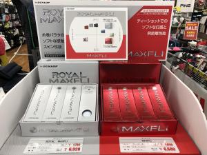 ☆MAXFLIゴルフボール新発売！☆