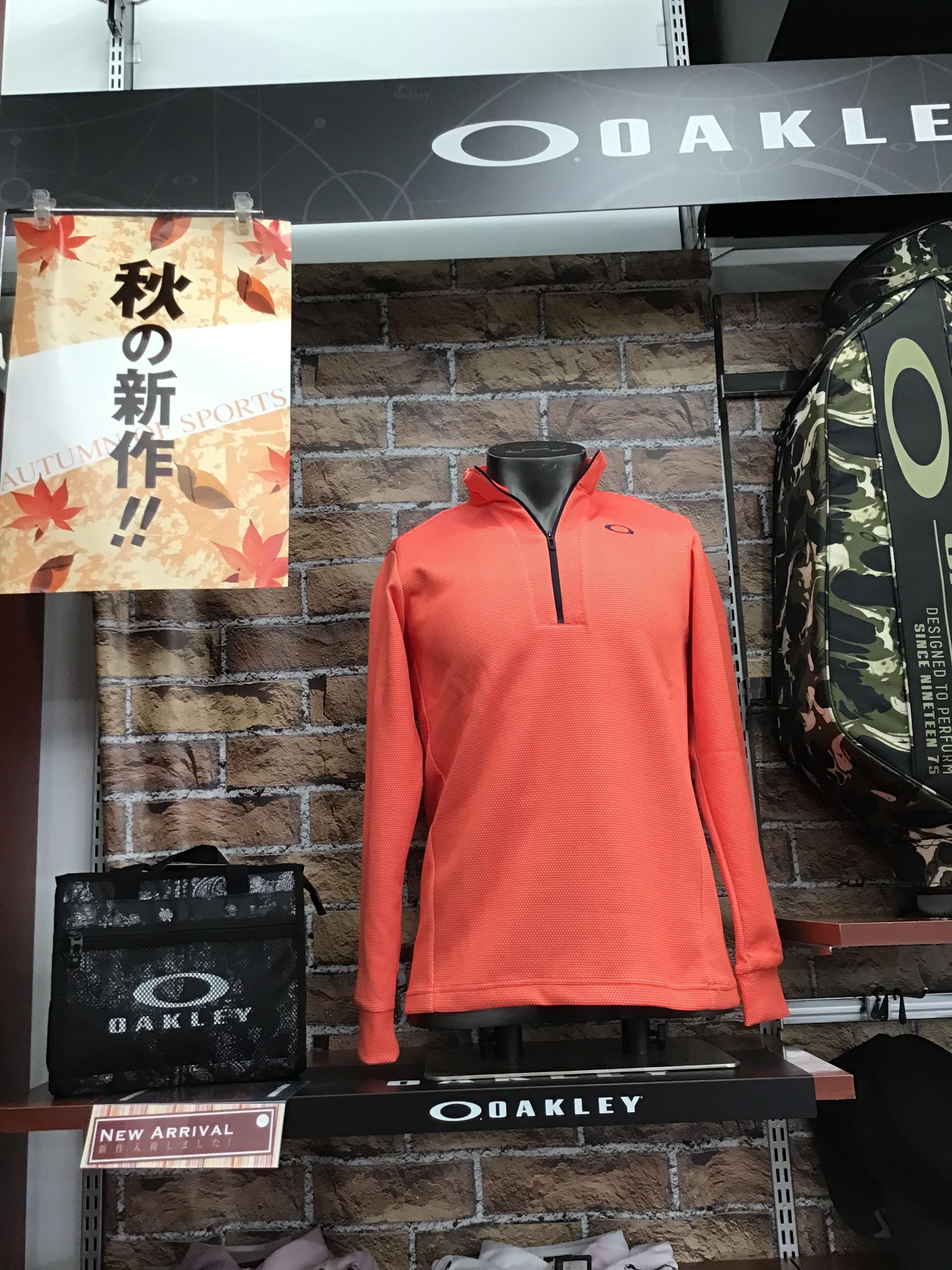 ウェア秋の新作入荷