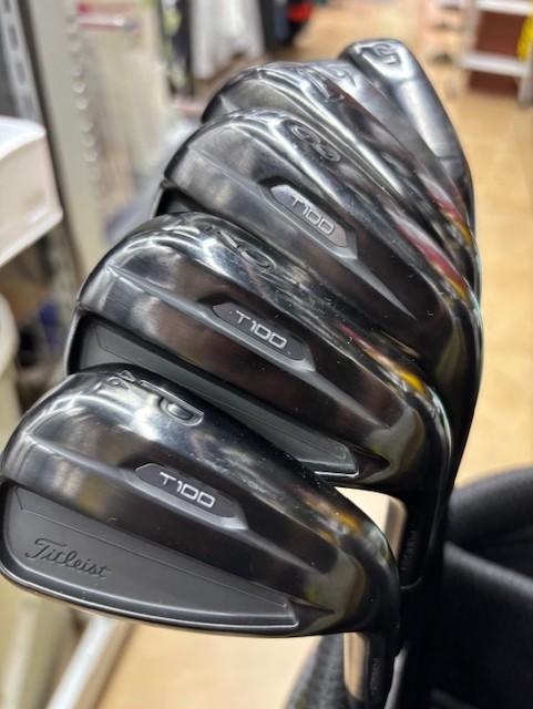 【買取情報】Titleist T100(2023) ﾌﾞﾗｯｸ ｱｲｱﾝｾｯﾄ／PROJECT X LZ(ｼｬﾌﾄｶﾗｰ：ﾌﾞﾗｯｸ) 6.0をお買取りさせて頂きました【世界数量限定品】