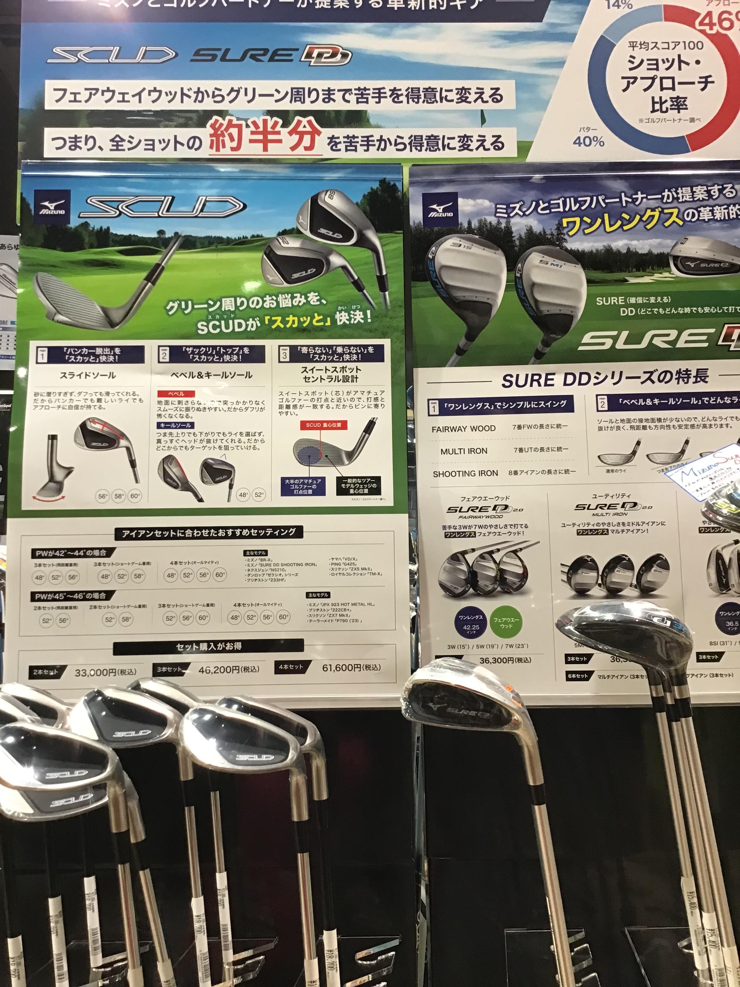 ウェッジ新商品のご案内