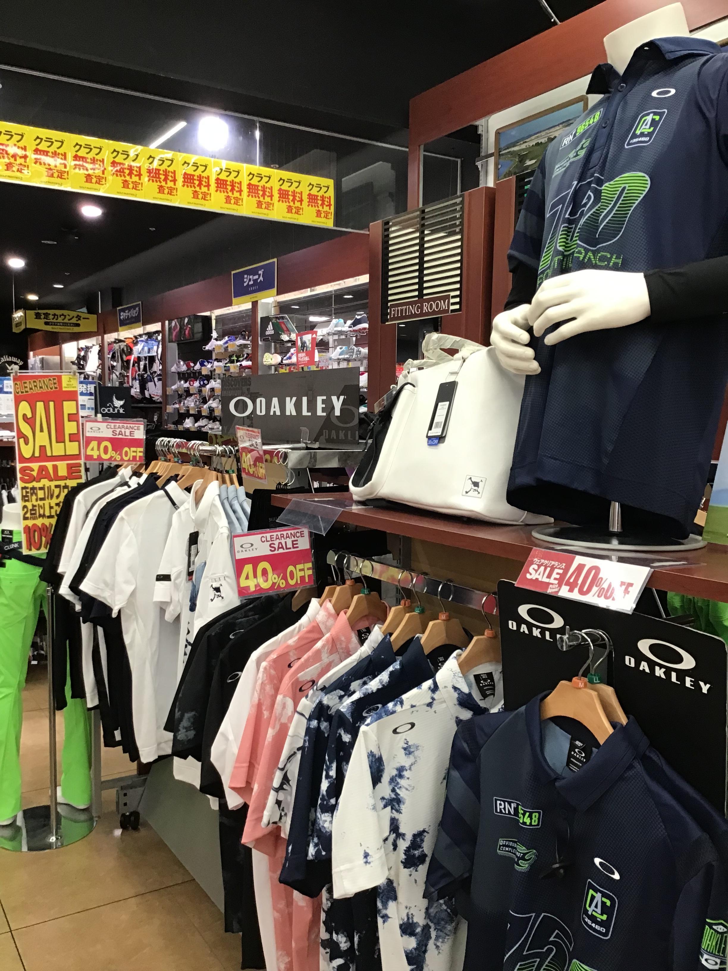 【ウェア】OAKLEY春夏ウェアSALE中です！