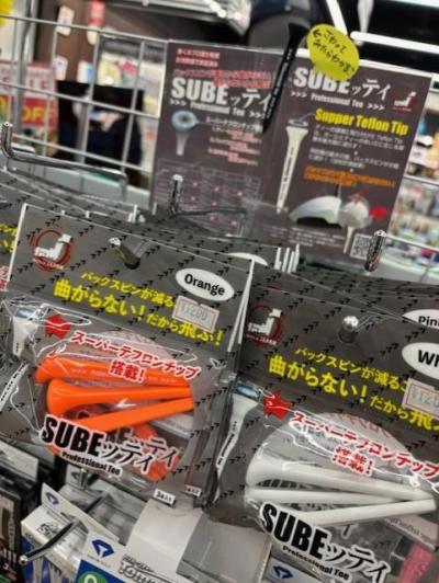 【テフロンの効果でスピン量が減る】SUBEッティのご紹介【ミスショットの曲がり幅が減る】