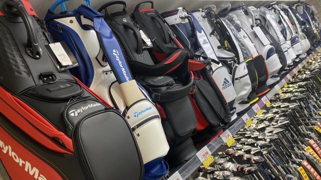 キャディバッグが大量入荷！！