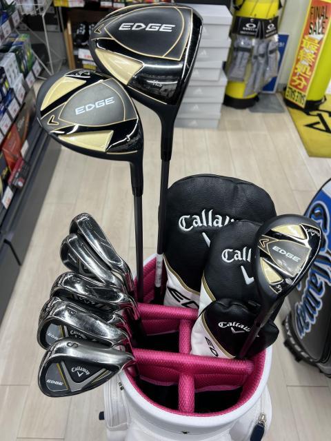 【買取情報】Callaway レディース ゴルフセット  EDGE USモデル 