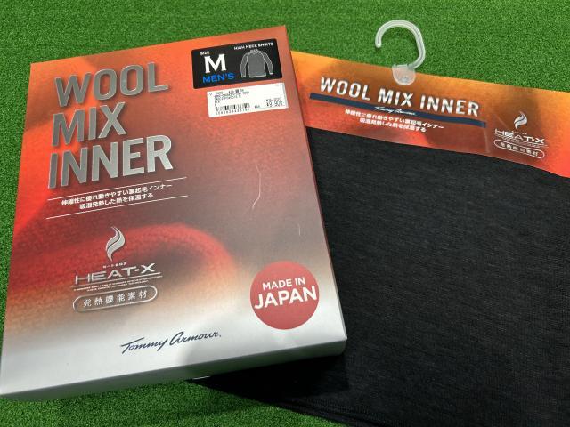 HEAT-X トミーアーマーWOOL MIX INNER｜山手通り目黒店｜ゴルフのことなら東京大阪など全国に店舗のあるGolf Partner